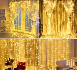 Christmas Light Curtains