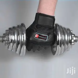 Gym Leather Gloves Strap New Pair