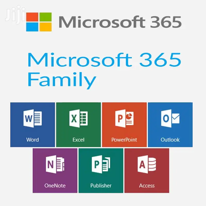 Microsoft Office 365 Family Digital Key for 6pc1year Activ