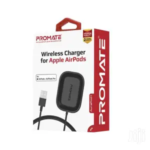 Promate Aurapod-1 Wireless Charger for Apple Airpods(Black)