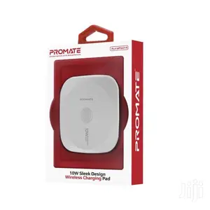 Promate Aurapad-4 10W Wireless Charging Pad(White)