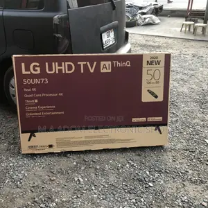New Lg 2020 50” Uhd 4K Smart Thinq AI Led Tv + Magic Remote
