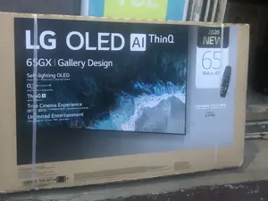 LG GX Gallery Series 65" 4K Uhd Self-lit Oled TV [2020]