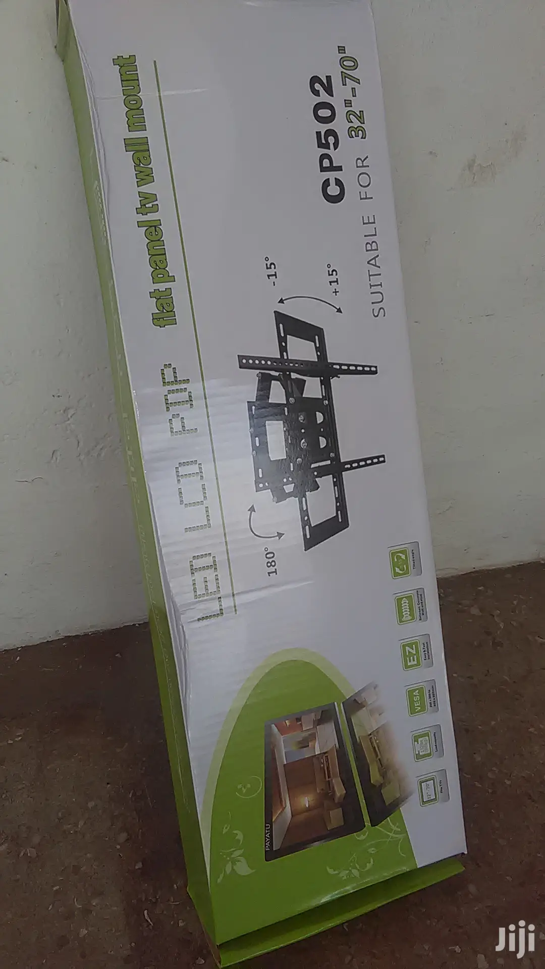 Brand New. @Two Arm Tv Wall Mount Adjustable 32”-70”