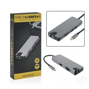 8 in 1 Type C Dock Station