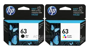 HP 63 Inkjet Cartridge.