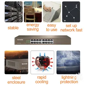 Tp Link Tef1016d 16 Port Fast Enternet Network Switch