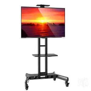 37′′ - 70′′ Height Adjustable Movable LED LCD TV Stand Mount