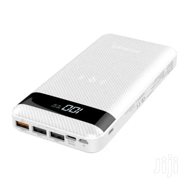 Auratank-20 Fast Wireless Power Bank With USB+ QC3.0