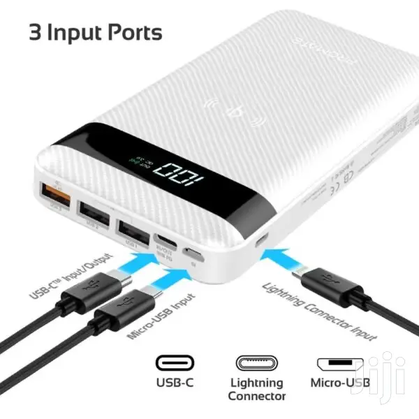 Auratank-20 Fast Wireless Power Bank With USB+ QC3.0
