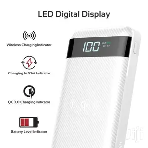 Auratank-20 Fast Wireless Power Bank With USB+ QC3.0
