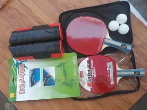 Original Set of Table Tennis Net, Bat and Balls