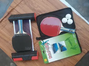 Original Set of Table Tennis Net, Bat and Balls