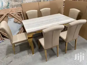 Six Seater Dining Chairs Set