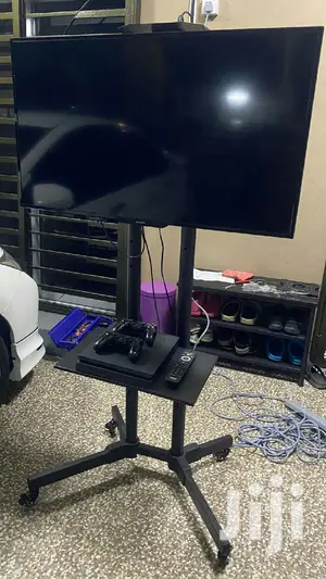 TV Stand Mobile Cart Trolley 32-65" Screen LED LCD Monitor