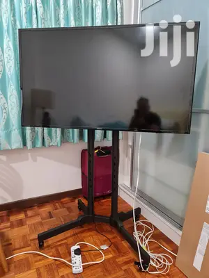 Free Standing Mobile Tv Stand +Wheels &Dvd Shelf 32''-70'