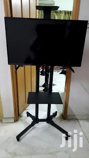 Portable Mobile TV Trolley Stand