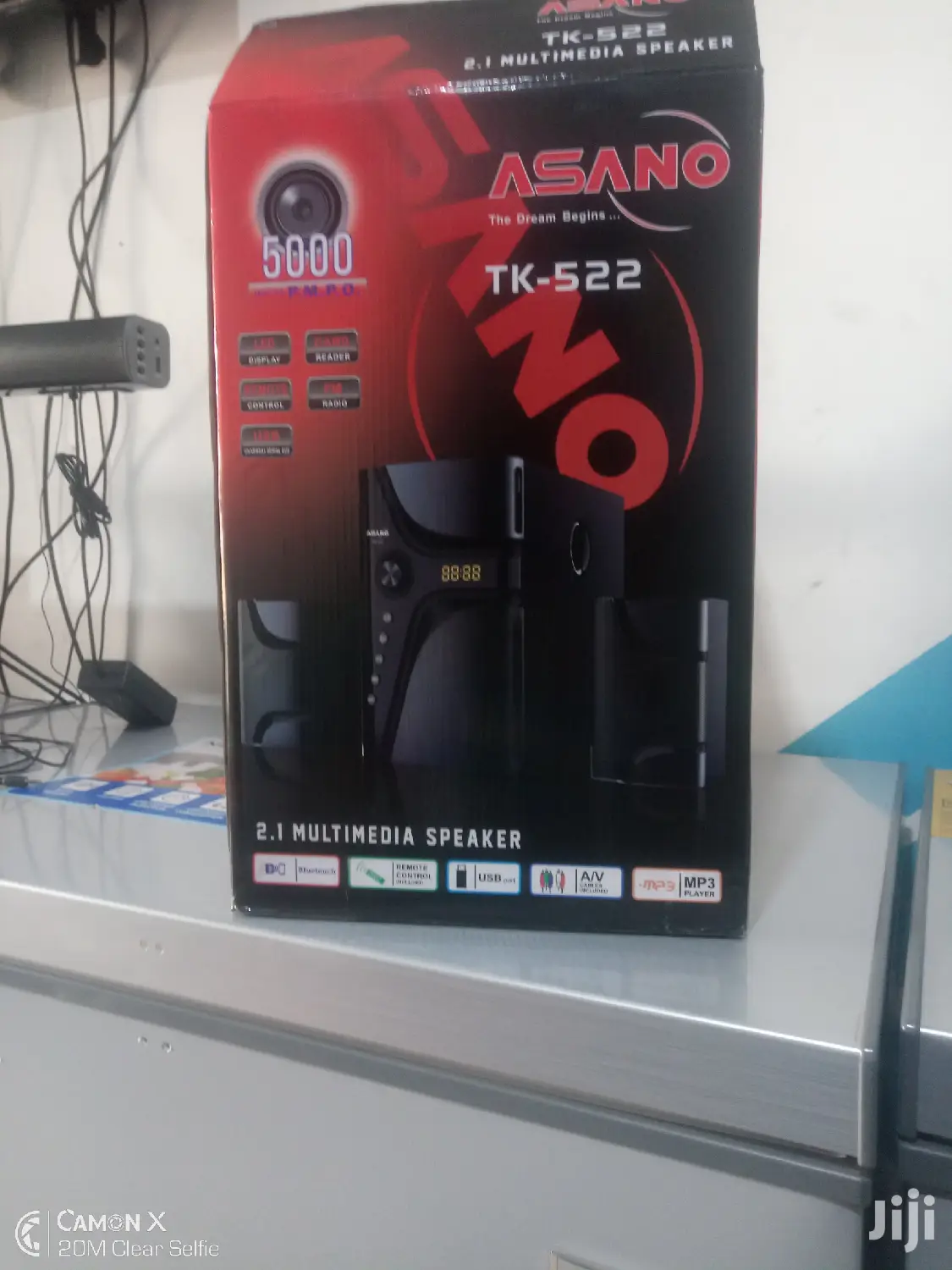 Asano 2.1 Multimedia Bluetooth Speaker