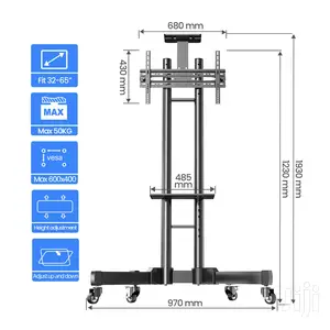 Brand New Tv Stand Cart Trolley For 32-65