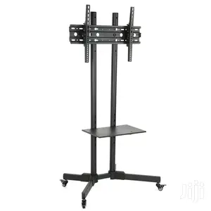 Mobile Floor Stand Mount Home Exhibition Trolley 32”-65” TV