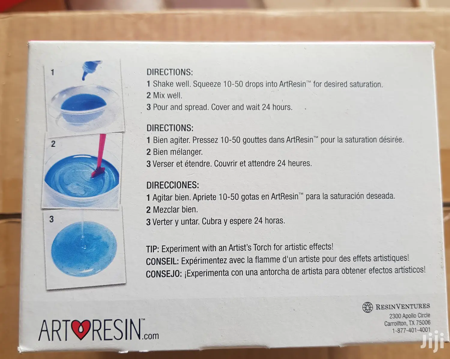 Resin Tint Neon 6 Colours