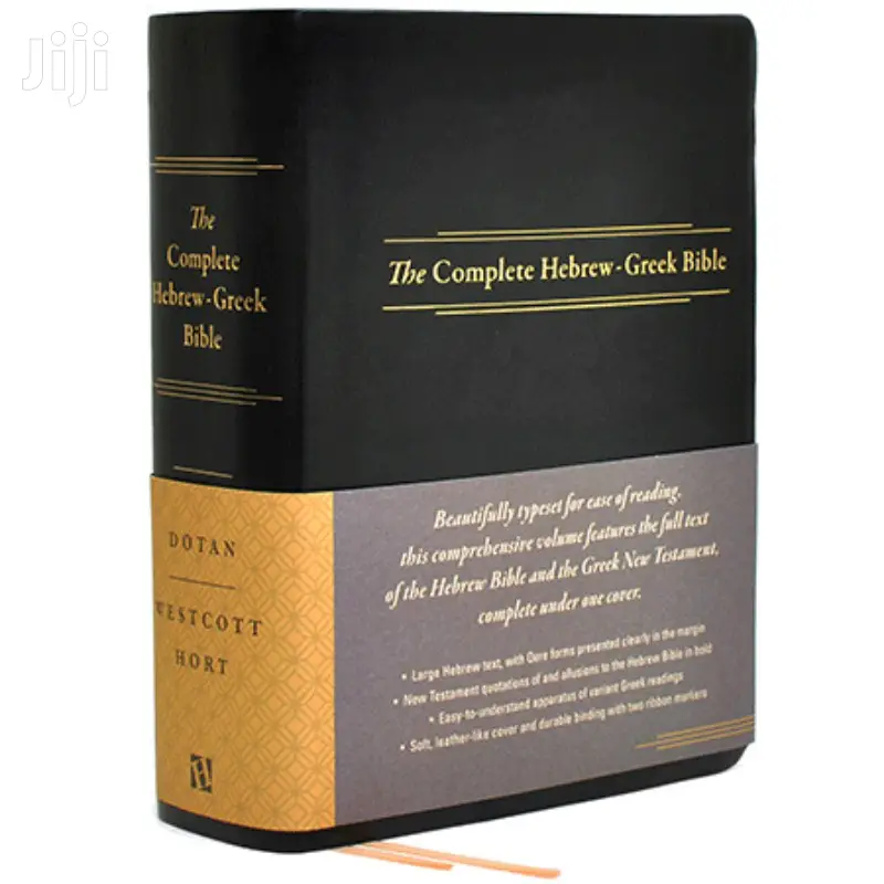 The Complete Hebrew-Greek Bible No English