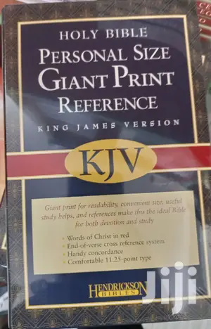 Holy Bible Personal Size Reference KJV
