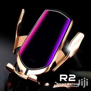 Wireless Car Phone Charger R2 Automatic Clamping Mount