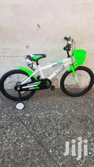 Kids Bicycle White /Green 20 Inches (Colour May Vary)