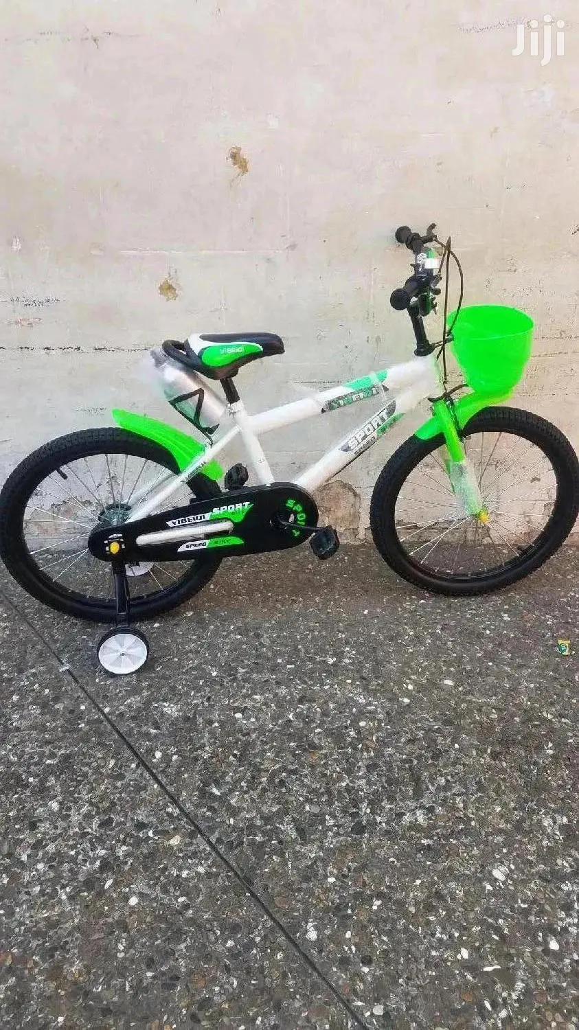 Kids Bicycle White /Green 20 Inches (Colour May Vary)