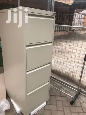 Four Metal Drawer Cabinet
