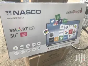 Nasco UHD Flat Satellite Smart TV 50 Inch NAS-H50FUS – GHA