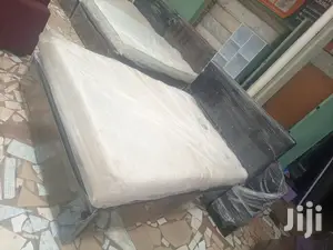 Great Double Bed With Mattress . Free Delivery