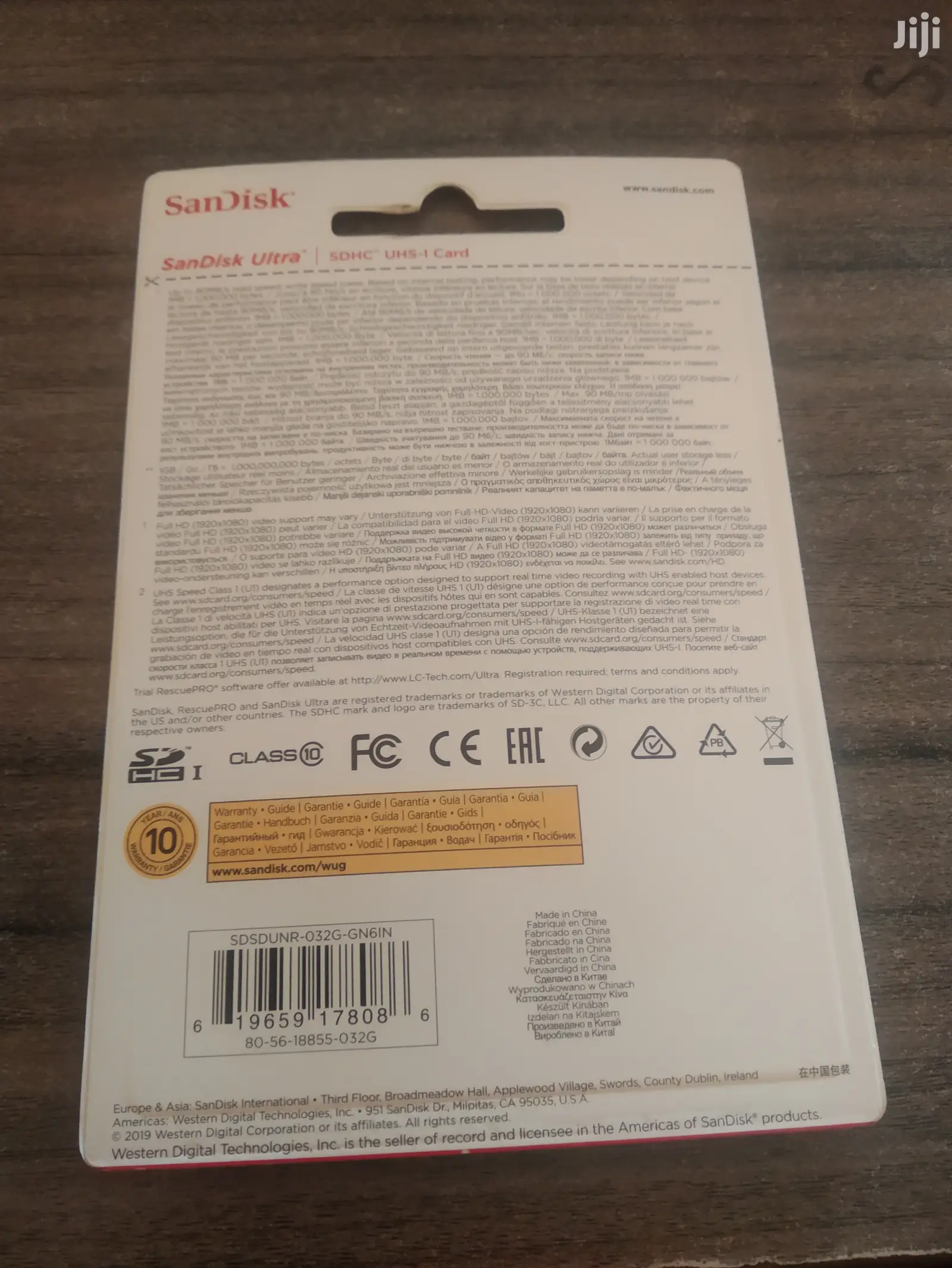 32GB SD Card for Camera